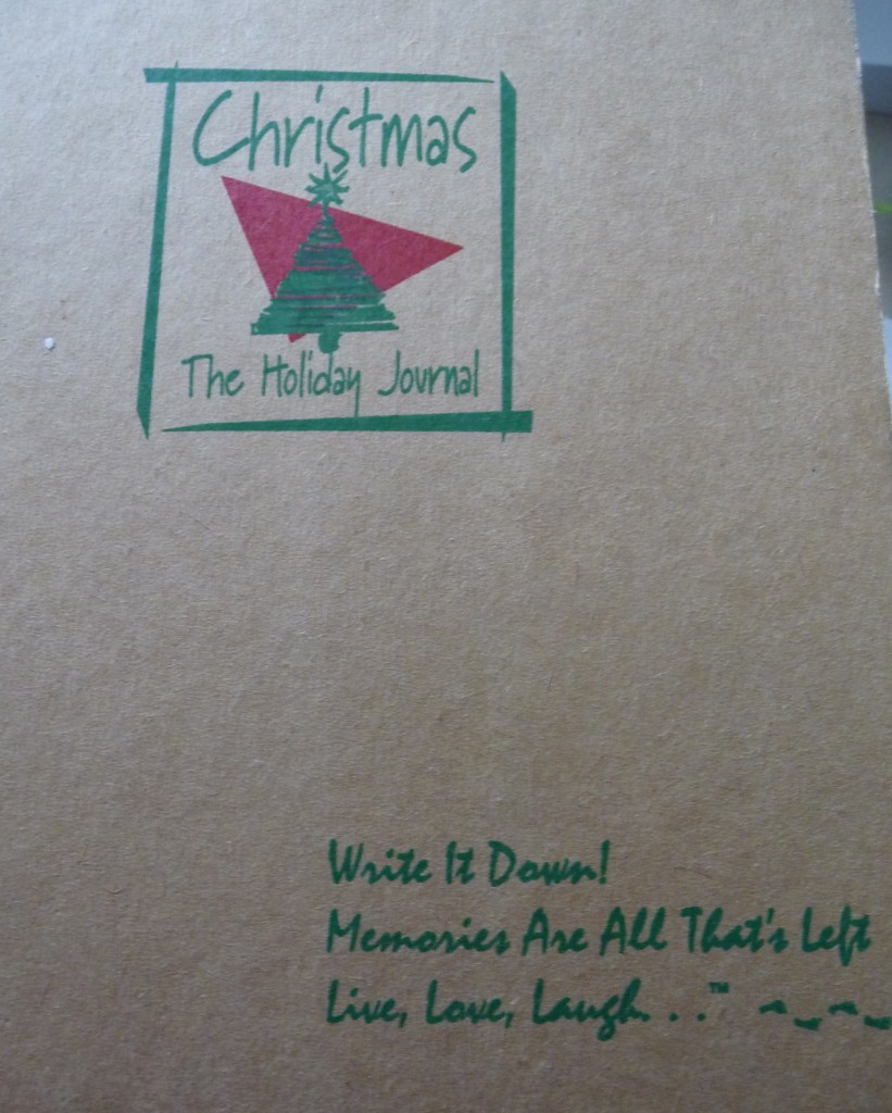 my Christmas Journal!