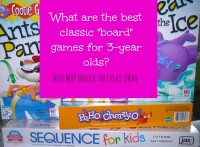 classic board games to play with three year olds and why