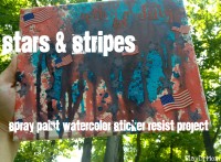 4th of July painting project