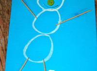 snowman thank you notes