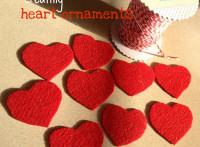 heart ornaments