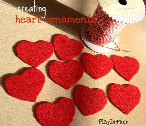 heart ornaments