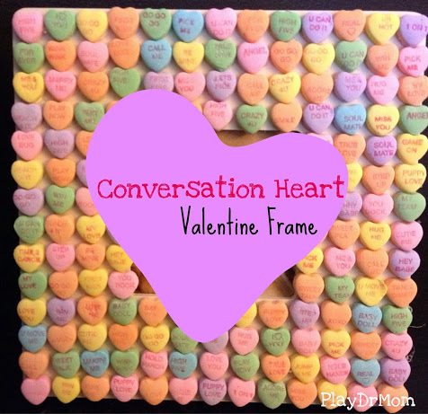 conversation heart frame