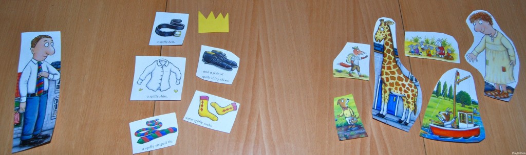 a comprehension matching game