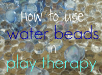 Water bead in Play Therapy