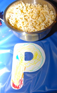 P is for Popcorn