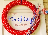 PlayDrMom shares a simple wreath to make for the 4th of July
