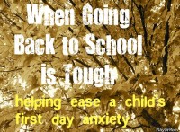 First Day Worries: Ways to Cope