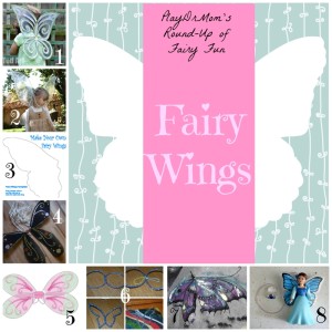 Part of PlayDrMom's Round-Up of Fairy Fun: fairy wings