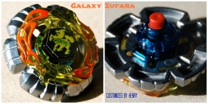 Galaxy Zufara - Customized Beyblade