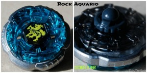 Rock Aquario customized beyblade