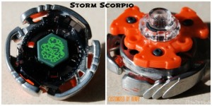 Storm Scorpio Customized Beyblade