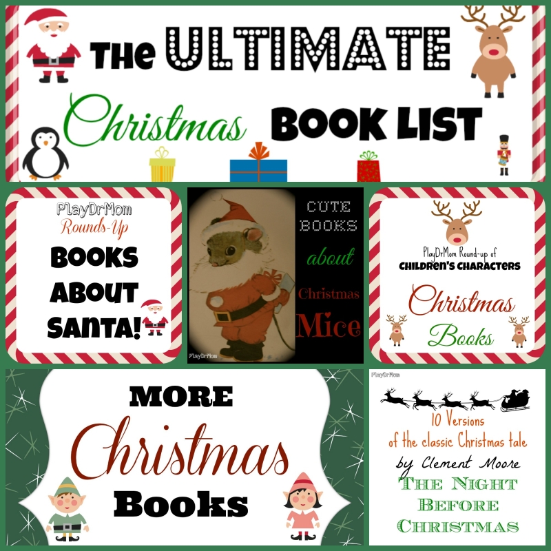 PlayDrMom's Ultimate Christmas Book List Post.  100+ books!