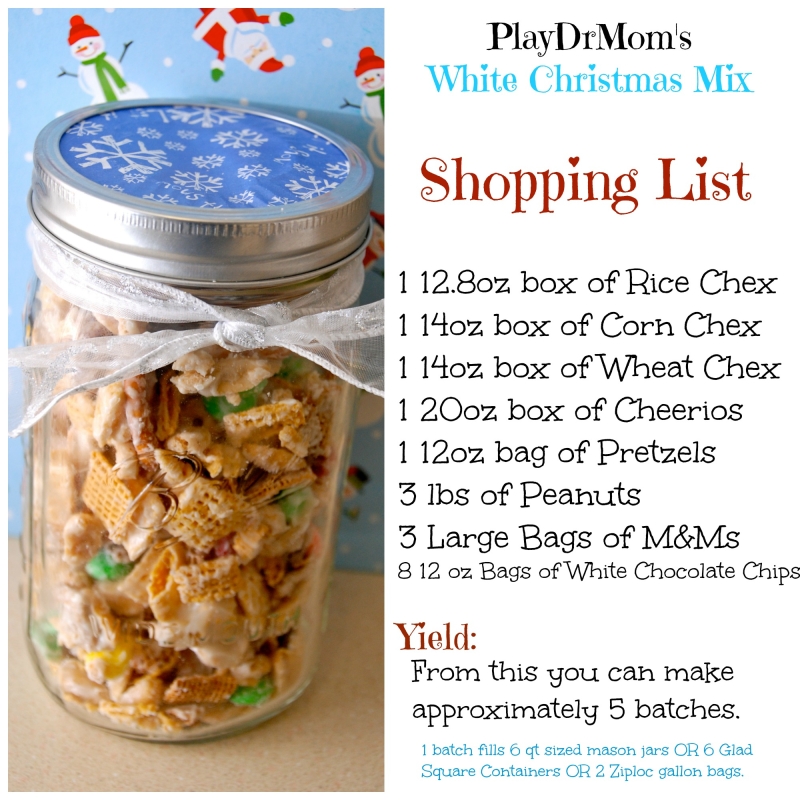 White Christmas Mix: a sweet (& addictive) treat - Play Dr Mom
