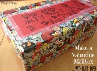 Valentine Mailbox ... with Duct Tape!