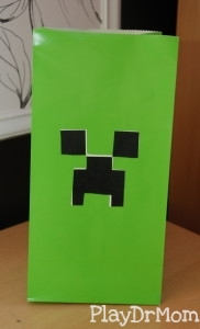 Creeper Gift Bag