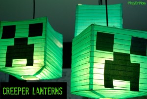 Make Your Own Creeper Lanterns