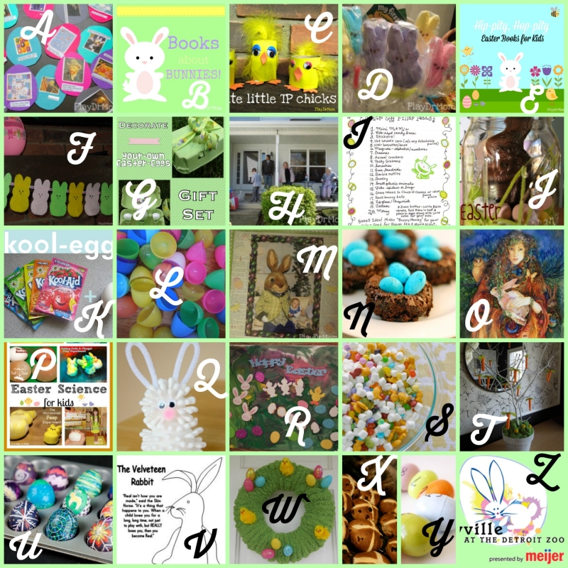 Easter fun from A to Z!