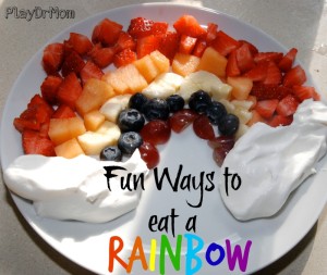 fun ways to eat a rainbow