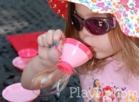 Enjoying a Cup of Bubble Tea!