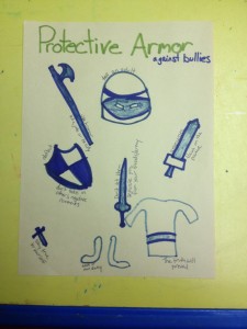 Protective Armor activity for Play Therapy