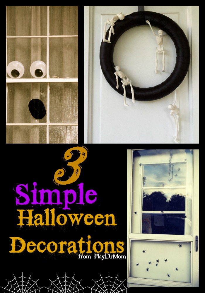 3 Simple (& FUN) DIY Halloween Decorations - Play Dr Mom