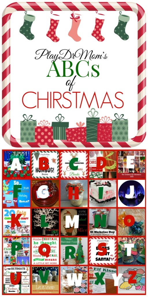 The ABCs of Christmas … and The Weekly Kids CoOp  Play Dr Mom