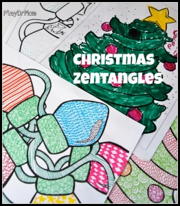 Christmas Zentangles … a fun way to create!