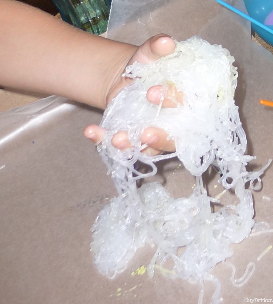 A handful of wet noodles Play Dr Mom